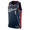 Camiseta Hombre NBA Cleveland Cavaliers Max Strus 2025-26 Nike Classic Edition Navy Swingman
